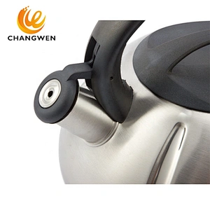 High Quality Stainless Steel Tea Kettle Single Bottom 201SS Suitable For Induction stainless steel cookware