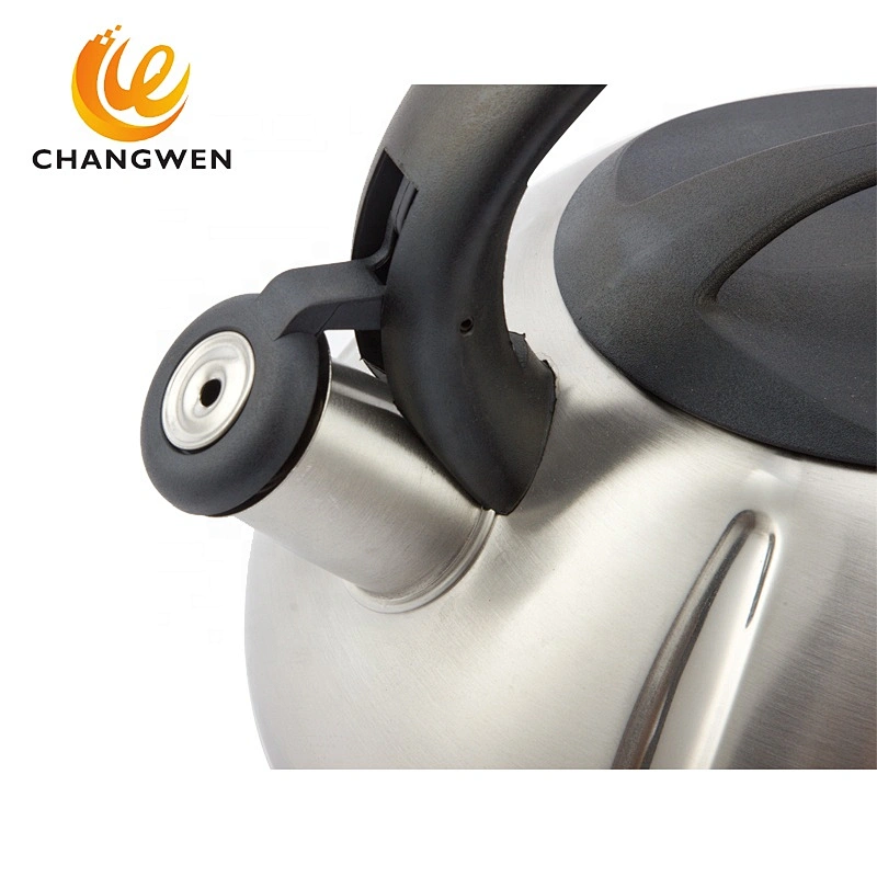 High Quality Stainless Steel Tea Kettle Single Bottom 201SS Suitable For Induction stainless steel cookware