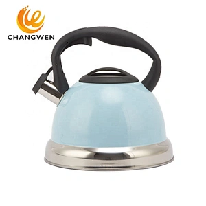 3L tea kettle whistle coffee maker stainless steel induction kettle