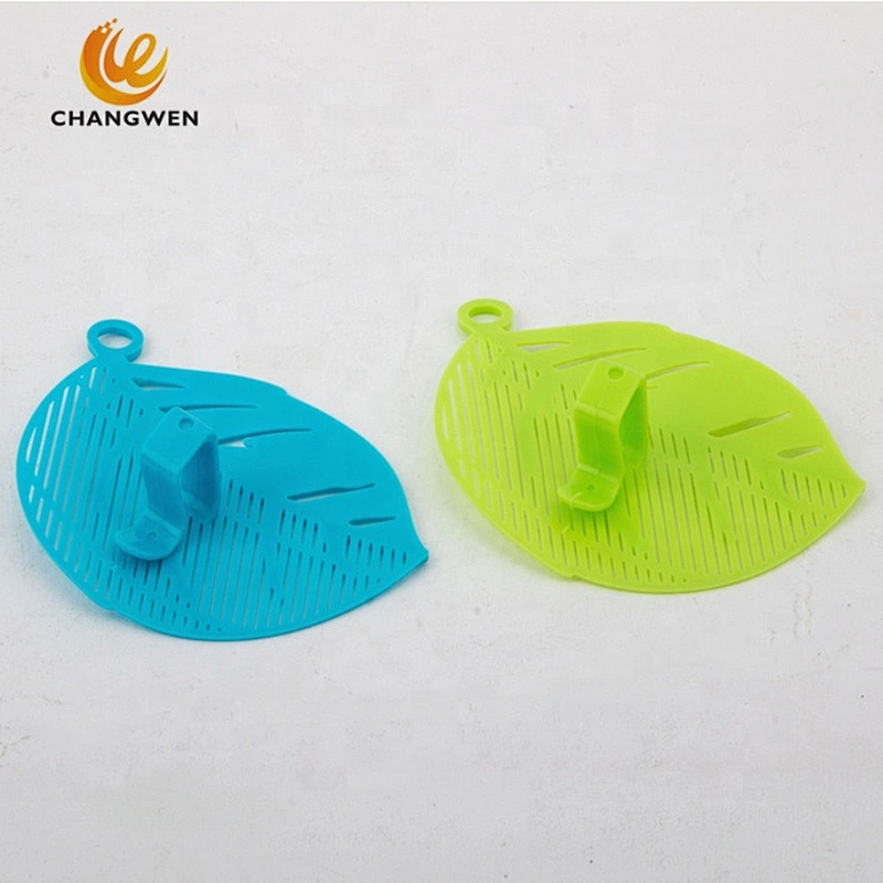 Durable Clean Leaf Shape Rice Wash Sieve Beans Peas Cleaning Gadget Kitchen Clips Tools