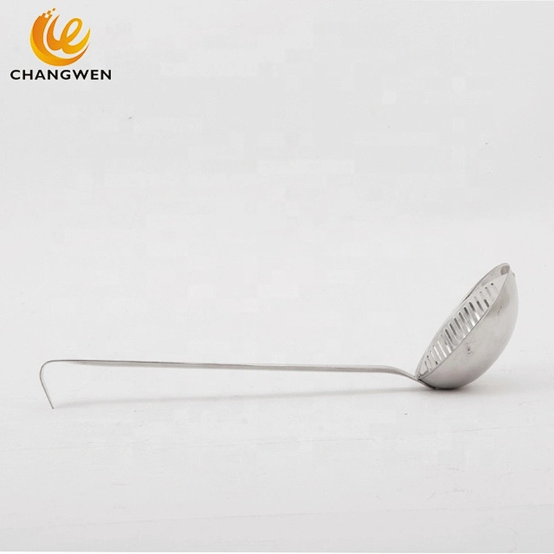Stainless Steel 304 Kitchen Tool Soup Ladle Slotted Ladle Big Soup Spoon Slotted Spoon Cooking Tool Gadgets