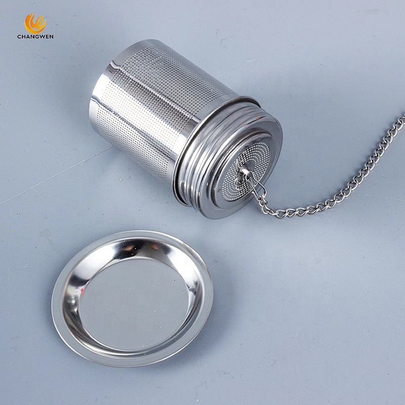 Wholesale Food Grade 304 Stainless Steel Wire Mesh Tea Infuser for Loose Leaf Tea and Coffee