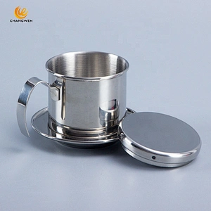 Hot Sale 304 Stainless Steel Vietnamese Coffee Maker Pot Coffee Drip Filter