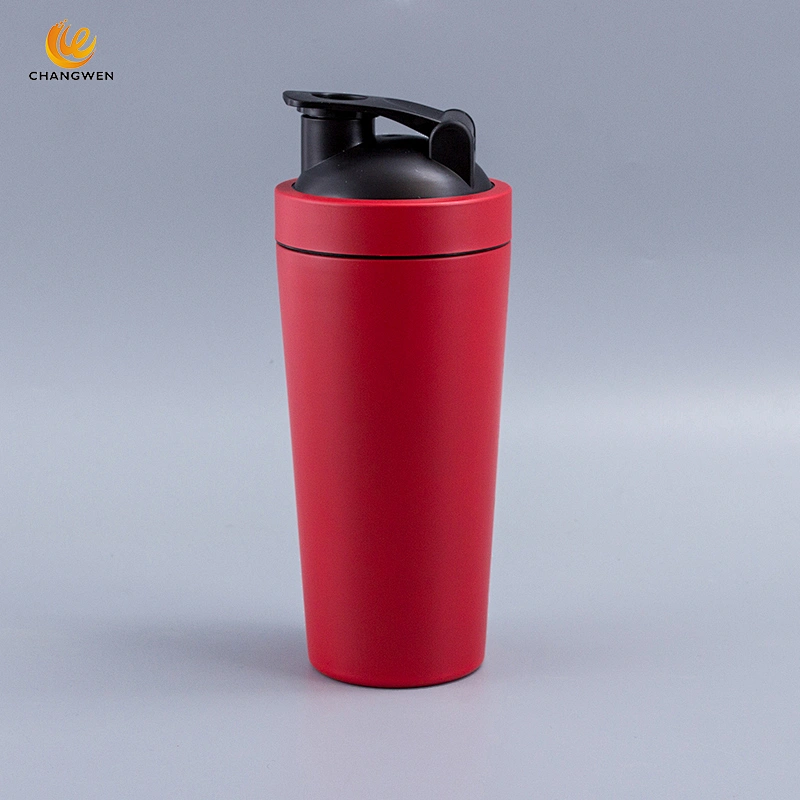 Wholesale Custom Logo single layer insulated stainless steel Sport Cup Protein Shaker Bottle
