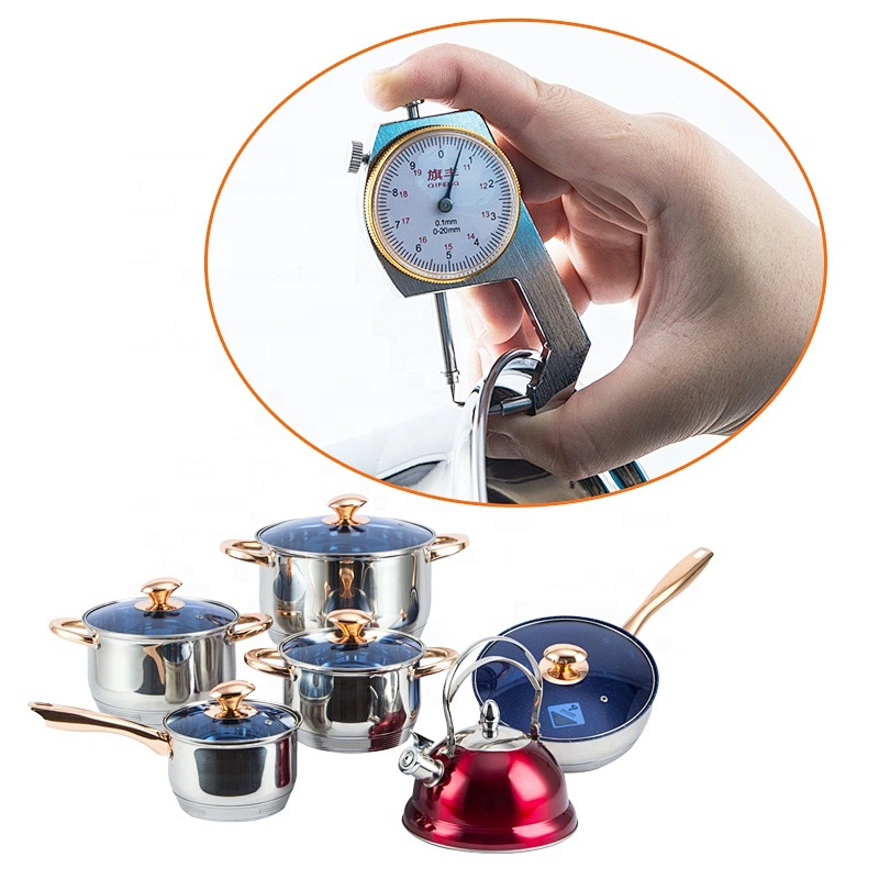 hot sell cookware 12 pcs non stick frypan blue marble cookware set stainless steel cook ware