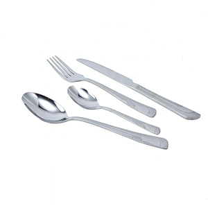 4pcs Set Amazon Hot Selling Flatware Set Stainless Steel For Weeding Party Gift