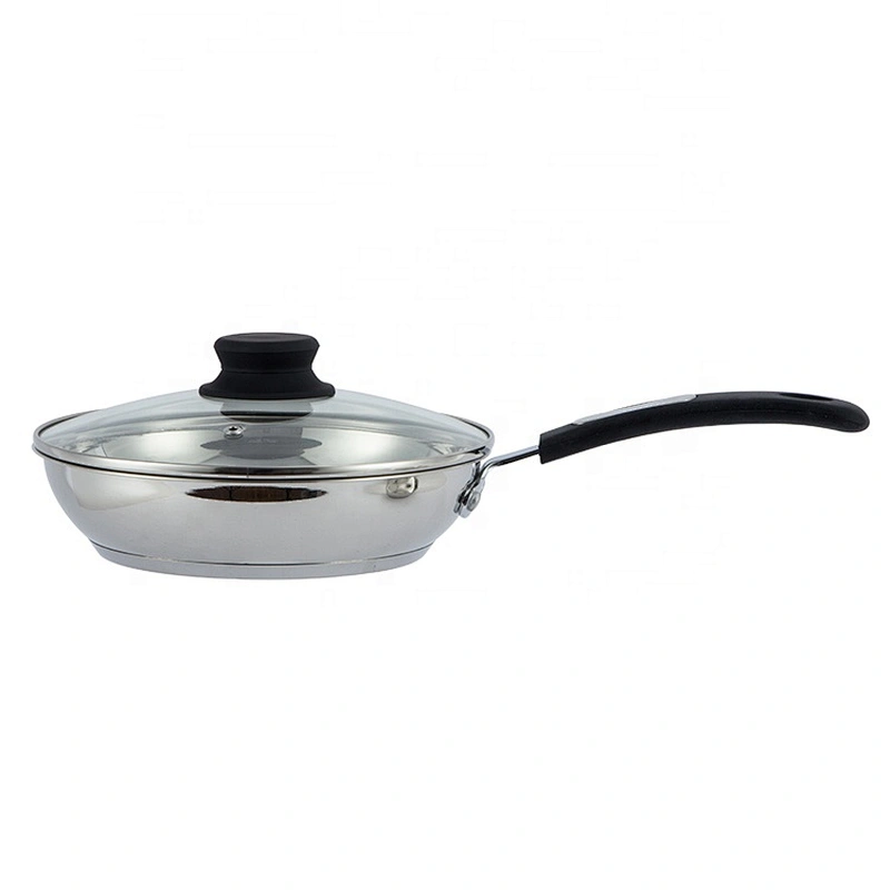 factory price 3pcs cookware sets stainless steel non stick fry pan set frying pan