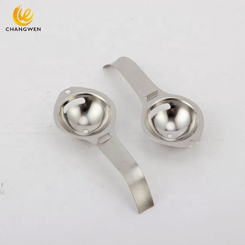 New Product Egg Separator Stainless Steel Egg White Yolk Filter Egg Divider Kitchen Gadgets