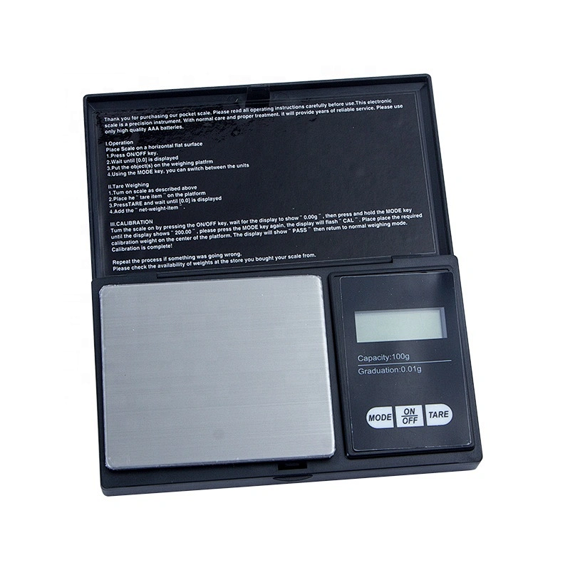 Hot Sale Professional 100g/0.01g Mini LCD Digital Pocket Jewelry Weight Electronic Scale