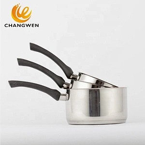 Kitchen saucepan sauce pan stainless steel saucepan set