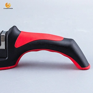 Professional Mini Manual Stainless Steel 3 Stage kitchen Handheld knife sharpener