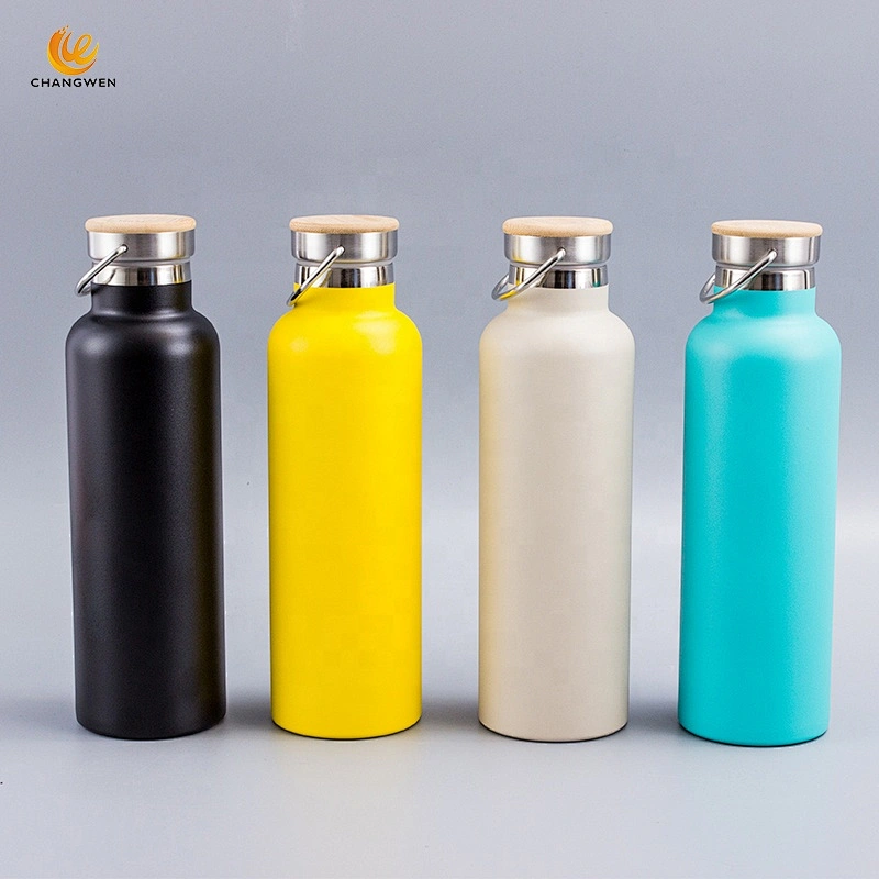 Wholesale 350ml/500ml/750ml Thermal Mug Stainless Steel Double Wall Vacuum Flask Sports Water Bottle