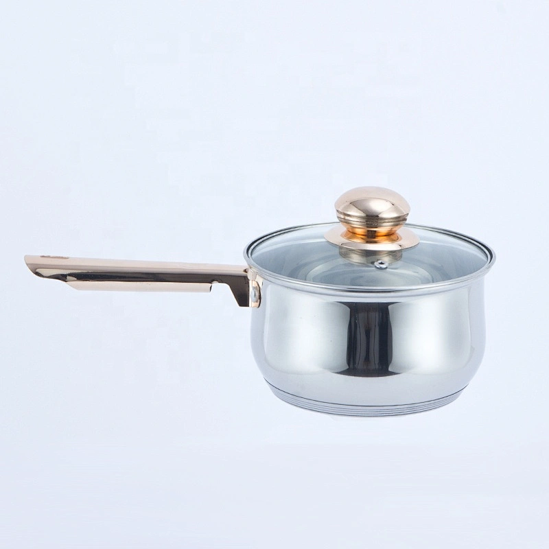 Non Silicone 14pcs cooking pot cookware stainless steel Stockpot cookware