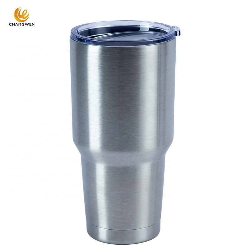 High Quality 20oz/30oz straight Stainless Steel Coffee sublimation tumblers with lid