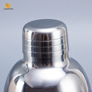 New product bar tools stainless steel cocktail shaker set 3pcs wine boston Bartender Kit