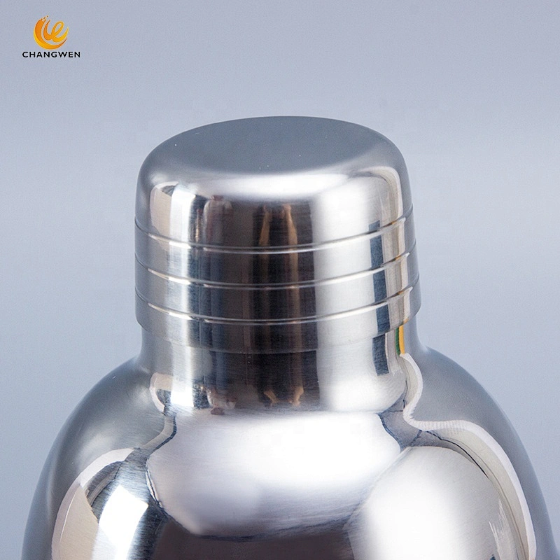 New product bar tools stainless steel cocktail shaker set 3pcs wine boston Bartender Kit