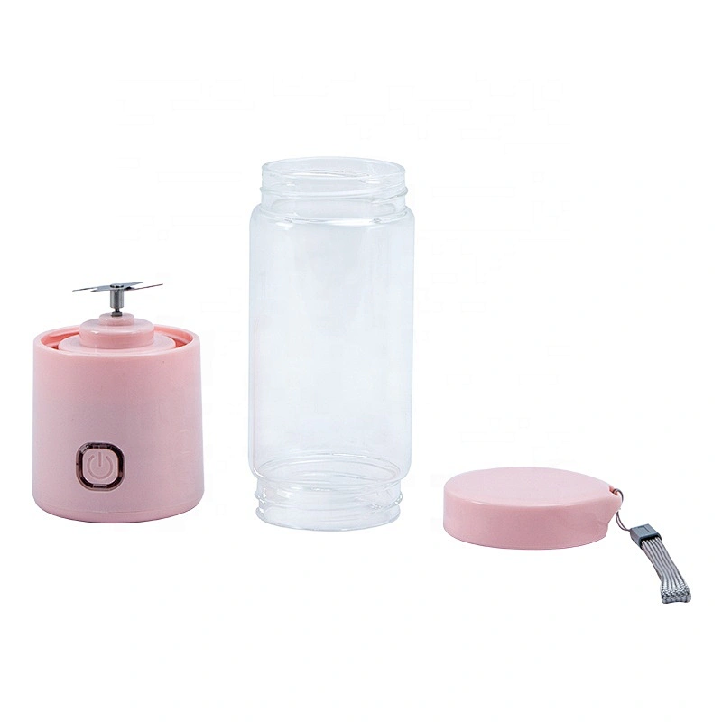 hot selling portable mini usb recharging travel juicer blender 4 blades ice chopper juicer