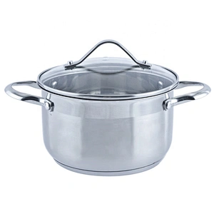 2019 New 6pcs  kitchen cooking stainless steel pot cookware sets/single