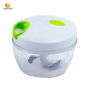 kitchen accessories Plastic Material Mini Vegetable Cutter Tools Quick Manual Pull Food Chopper