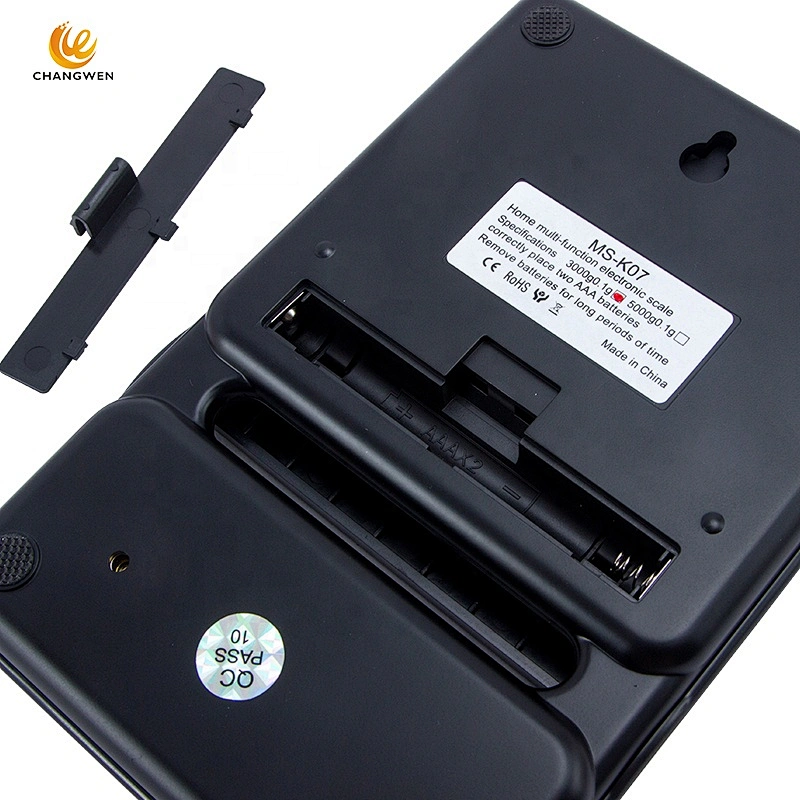 LCD Display Anti-slip silicone pad food weighing Scale 3kg Household Kitchen Weighing Electronic Coffee Timer Scale