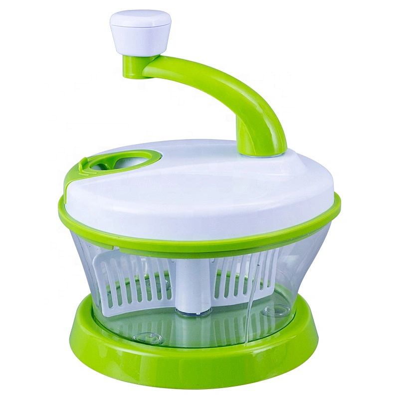 4 in 1 Multifunction Vegetable Cutter with Drain Basket Magic Rotate Vegetable Slicer Chopper Grater