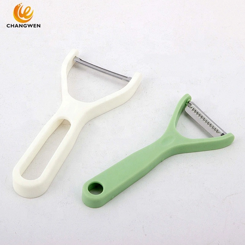 Multi-purpose 2 in1 Grater Stainless Steel Melon Digger Peeling Knife Fruit Vegetable Peeler
