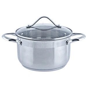 18cm with lid cooking stainless steel  cookware pot casserole set