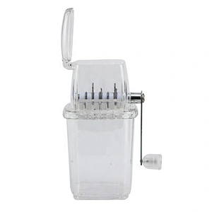 Cheap price mini portable Food Grade Plastic manual Snow Cone Maker Ice Crusher Shaver
