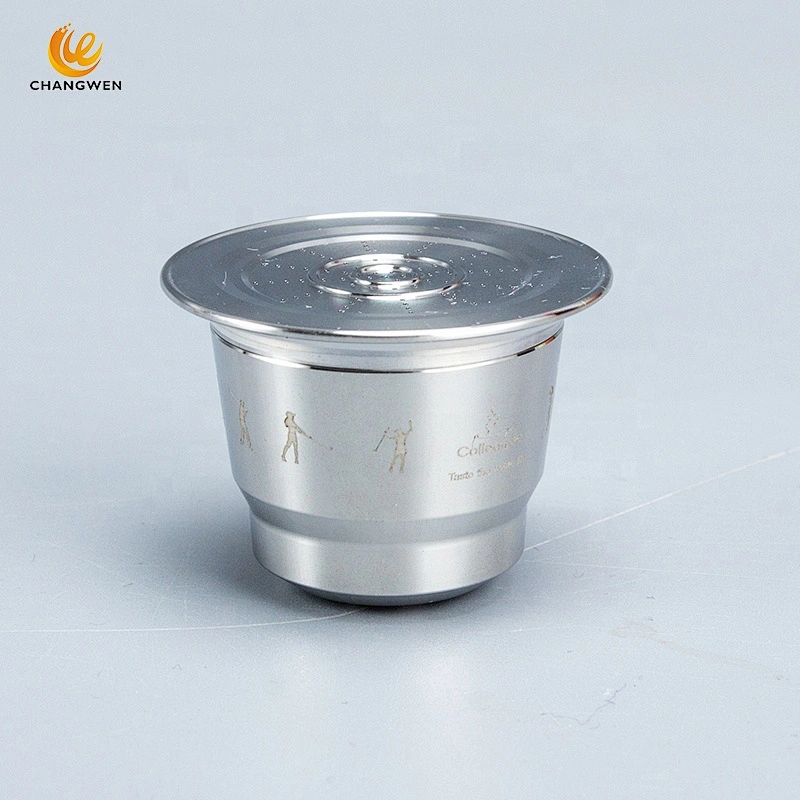 Eco friendly reusable stainless steel coffee capsule/Pod Filter for Nespresso machine