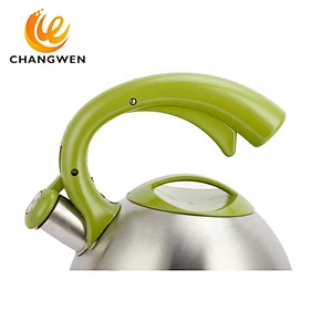 Guangdong green ss 304 stove top induction whistling tea kettle