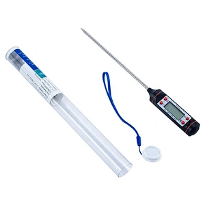 Portable Kitchen Temperature Gauge Food Probe Thermometer BBQ Meat Thermometer Digital Thermometer