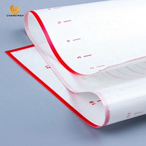Kitchen Gadgets Smooth Surface Food Grade Non-Stick Silicone Baking Mat & Pastry Mat With Measurements