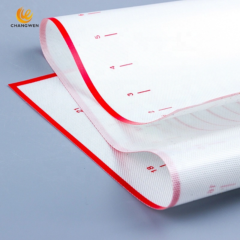 Kitchen Gadgets Smooth Surface Food Grade Non-Stick Silicone Baking Mat & Pastry Mat With Measurements