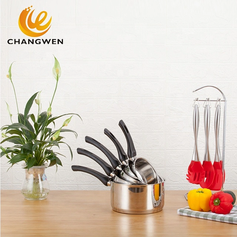 Kitchen saucepan sauce pan stainless steel saucepan set
