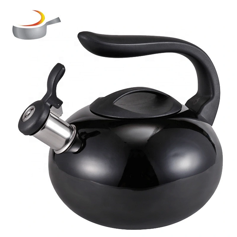 Quality Kitchenware Cheap teapot Stainless Steel surgical Whistling Kettle Tea Kettle with color painting  for stovetop