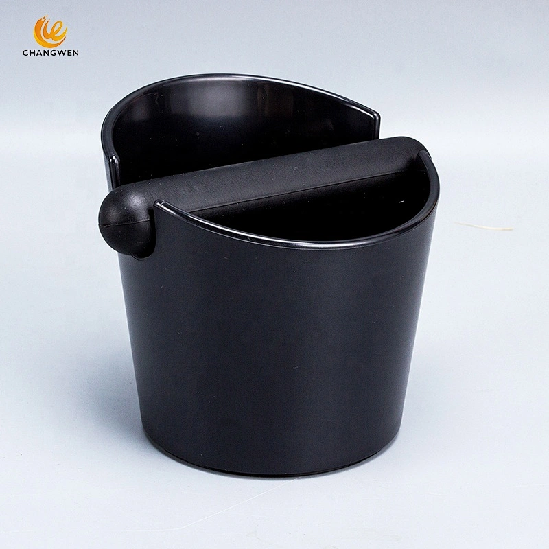 Hot sale knock box espresso mini grind container knock box silicone round coffee knock box
