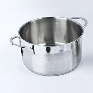 European 4pcs cookware set 304 stainless steel casserole German kitchenware with sauce panan fry pan
