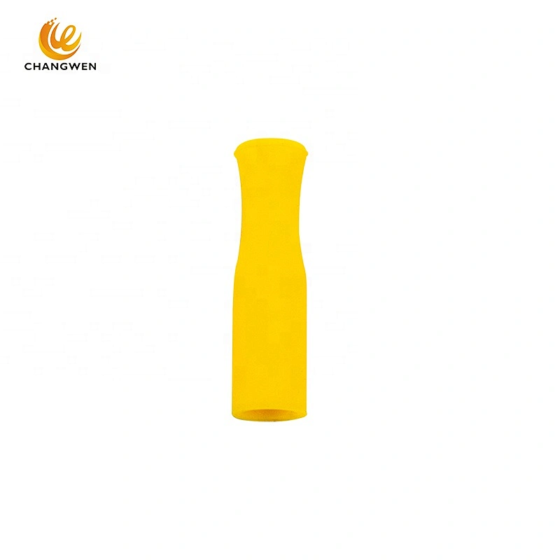 Eco-friendly Colorful Silicone Straw Tips for Stainless Steel Metal Drinking Straws