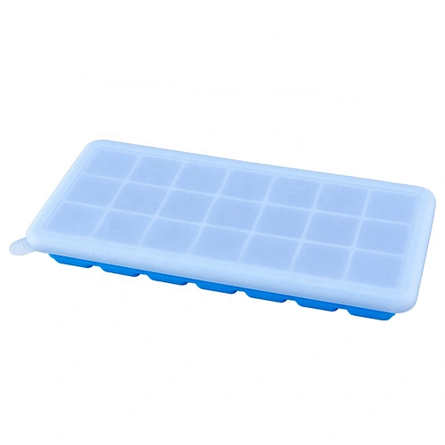 Hot Sale 21 Cavities Honeycomb Food Grade Reusable Silicone Square Ice Cube Tray DIY ice cream lolly molds trays