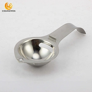 New Product Egg Separator Stainless Steel Egg White Yolk Filter Egg Divider Kitchen Gadgets