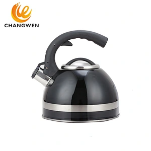 3.0L Induction Cooker Kettle Stainless Steel Outdoor Pot Whistling Kettle For Camping Gas Stove Kettle
