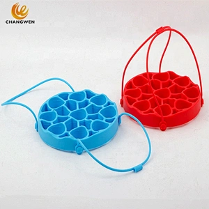 Egg Easy Cooking Silicone Egg Rack Silicone Bakeware Sling Egg Steamer