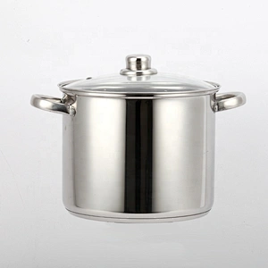 factory price stove stainless steel vegetable cookware steamer pot