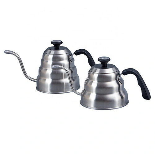 Factory Hot Sale 304 Stainless Steel Gooseneck Pour Over Coffee Pot with thermometer