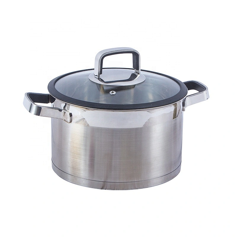 High quality kitchenware stainless steel cookware casserole sets cooking pot