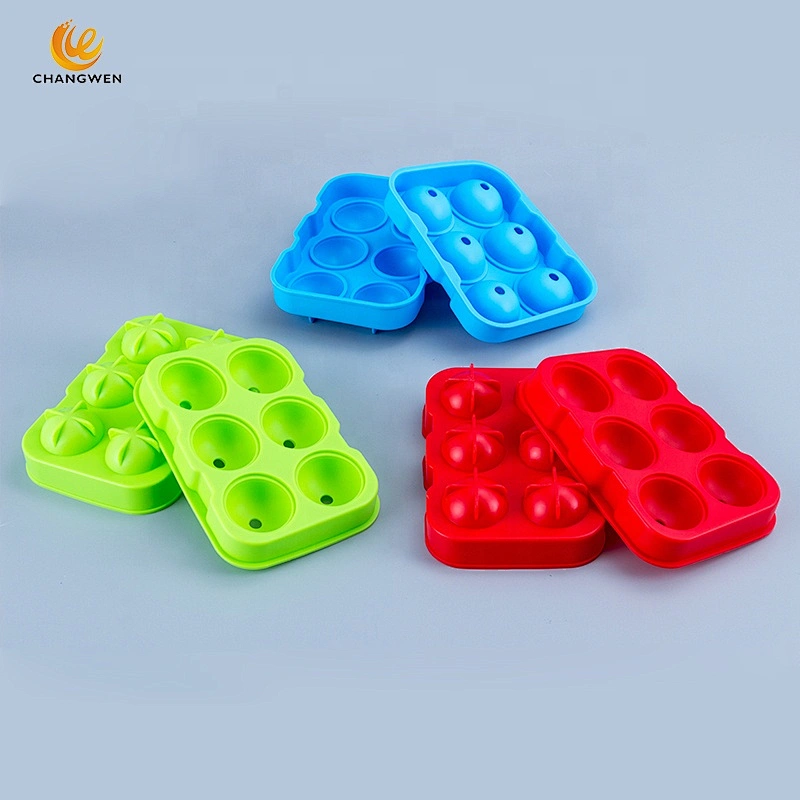 Kitchen Tools Reusable and BPA Free Sphere & Square Ice Ball mold Silicone ice cube tray set