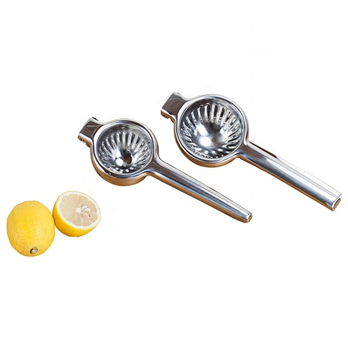 High quality custom metal fruit juice squeezer 304 stainless steel manual lemon squeezer