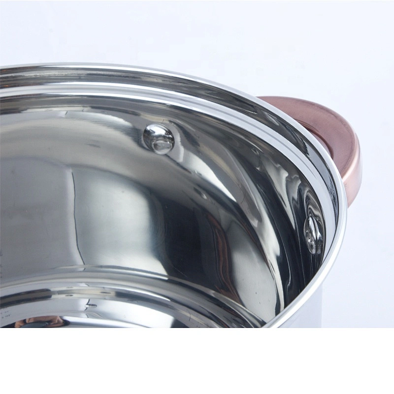 stainless steel cooking coffee sets soup stock pan cookware pot