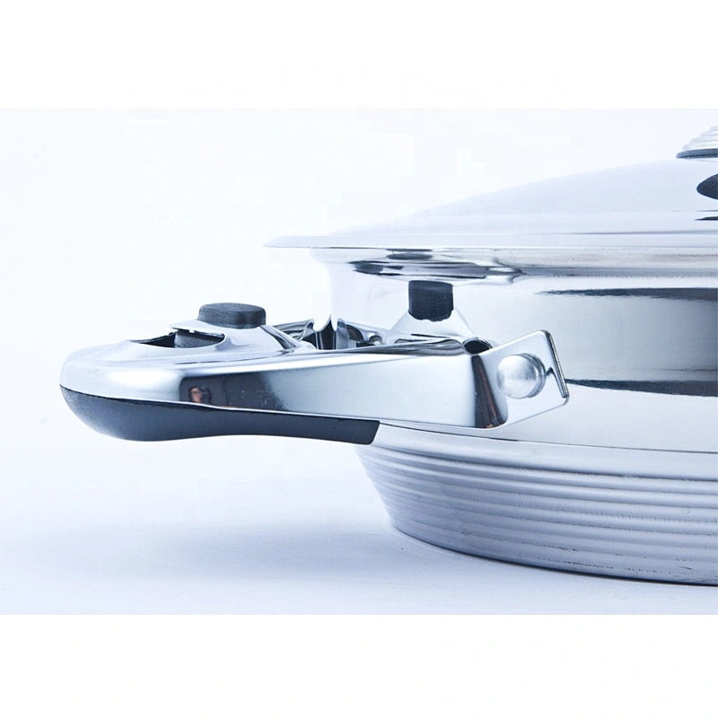 Induction capsule bottom frying pan Stainless steel frypan