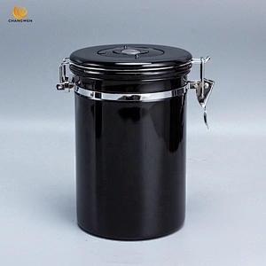 1.5L/1.8L Airtight Stainless Steel Container Coffee Bean Coffee powder Storage Canister